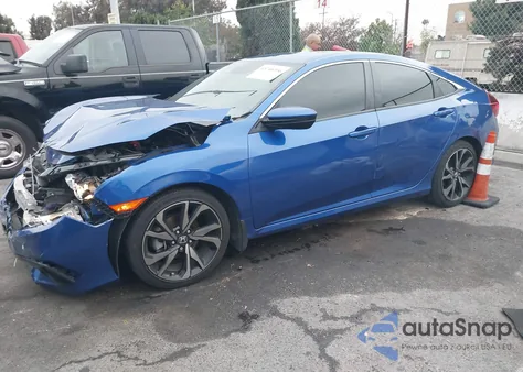 2021 Honda Civic Sport from USA, damaged, VIN 2HGFC2F82MH517796